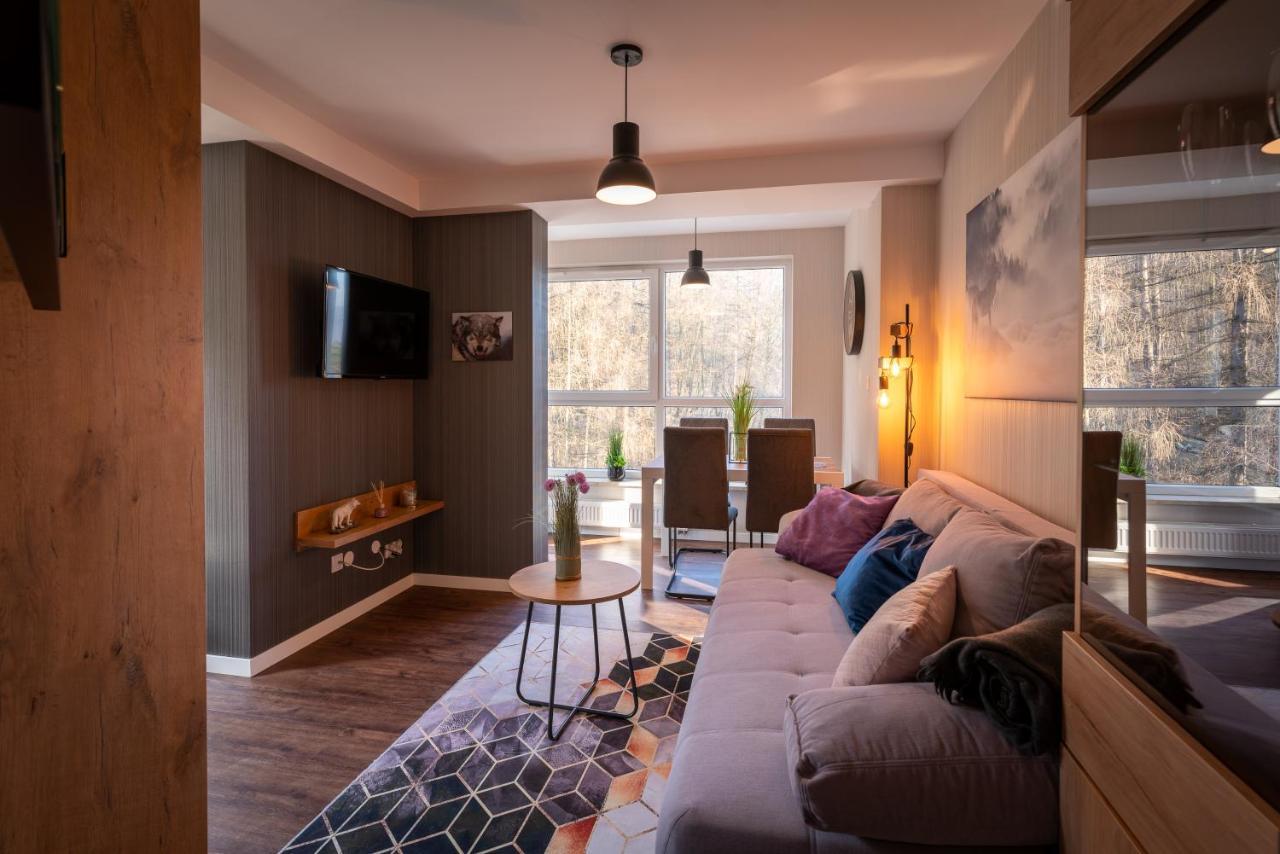Apartament Kurort Kozubnik Wilcza Wataha Porąbka Dış mekan fotoğraf